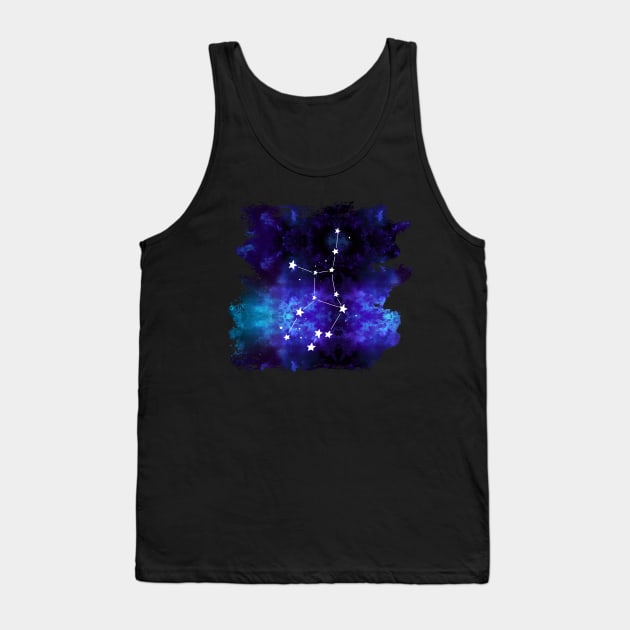 Virgo Galaxy Tank Top by joyandgrace